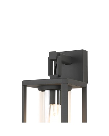 ALPS * APLIQUE 1L E27 IP65 NEGRO